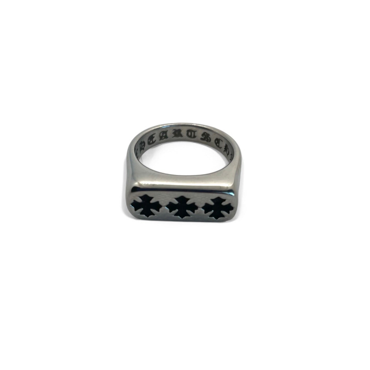 Triple Cross Ring