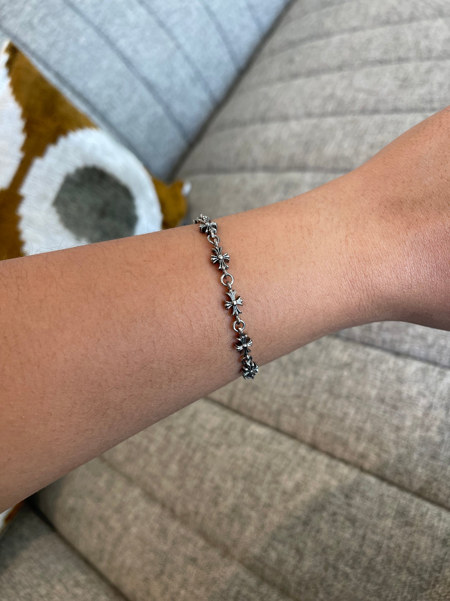 Petite Cross Bracelet